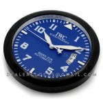 IWC Mark xvii  arabische ziffern DLC Blau Wanduhr