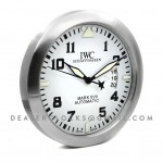 IWC Mark xvii  arabische ziffern stahl weiss Wanduhr