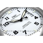 IWC Mark xvii  arabische ziffern stahl weiss Wanduhr