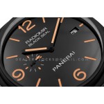 Panerai Radiomir Black Seal grünes arabische Ziffern luminor wanduhr