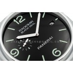 Panerai Radiomir Black Seal weisses arabische Ziffern stahl 35cm wanduhr