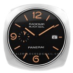 Panerai Radiomir Black Seal Grünes arabische Ziffern stahl 35cm wanduhr