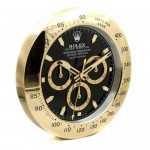 Rolex Daytona Gold und Schwarz chronograph wasserdicht Wanduhr